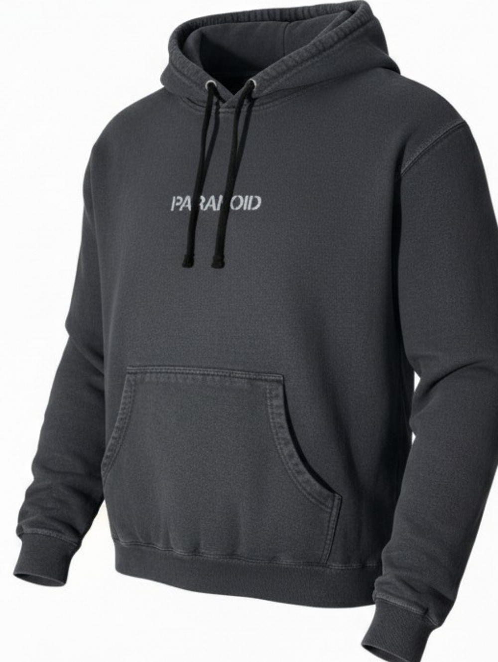 Anti Social Social Club x Undefeated Paranoid Hoodie Black Streetwear Mens L
